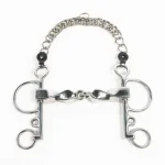 Fashion PARTRADE Metalab Jointed Twisted Pelham Bit Stainless Steel