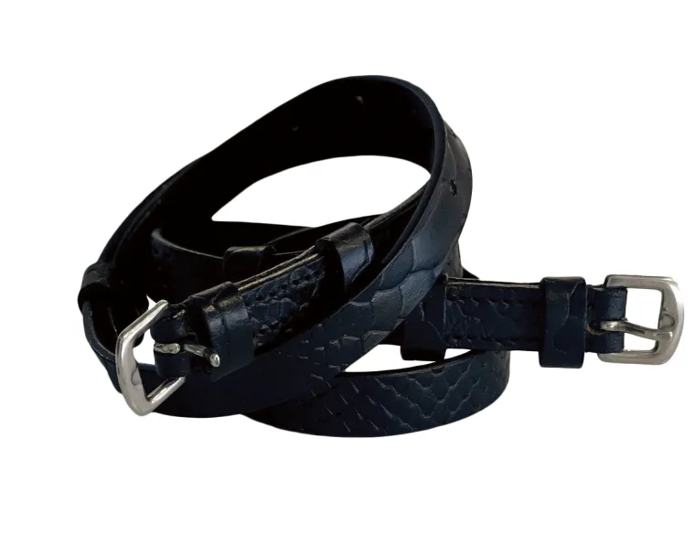 halter-ego-doc-marten-leather-JZAbpkaS-0.webp Online HALTER EGO ® Doc Marten Leather Spur Straps Black Leather Croc