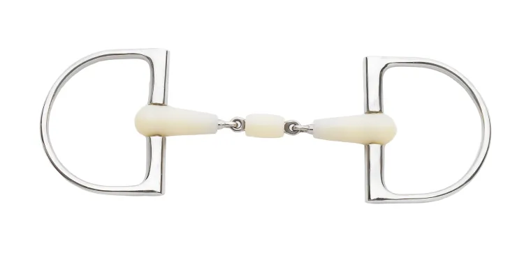 happy-mouth-bits-double-jointe-DQrQsEGO-0.webp Clearance ERS Happy Mouth Bits® Double-Jointed King Hunter D-Ring Pro Bit