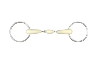Outlet ERS Happy Mouth Bits® Double-Jointed Loose Ring Bit