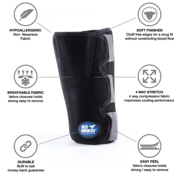 New MACKINNON Ice Horse® Hock Wraps - Pair