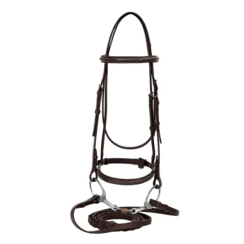 Sale JPC EQUESTRIAN HDR Advantage Fancy Raised Snaffle Bridle With Laced Reins