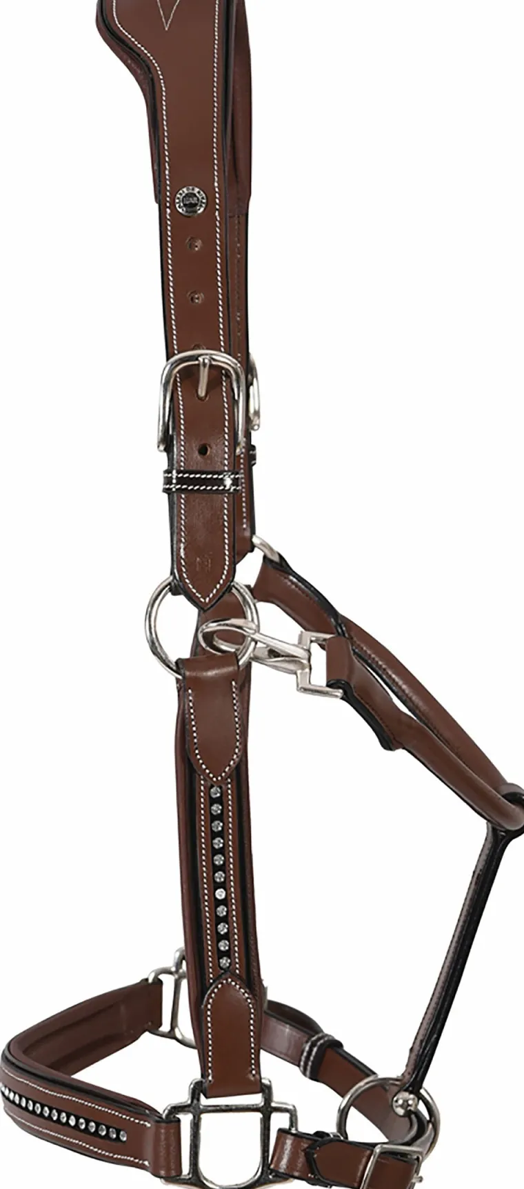 henri-de-rivel-padded-leather-bmeQMduu-2.webp Discount JPC EQUESTRIAN Henri De Rivel Padded Leather Crystal Halter