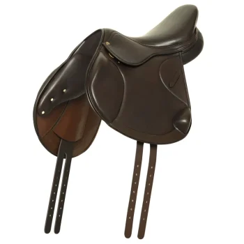 Hot JPC EQUESTRIAN Henri De Rivel Phoenix Close Contact Saddle Havana