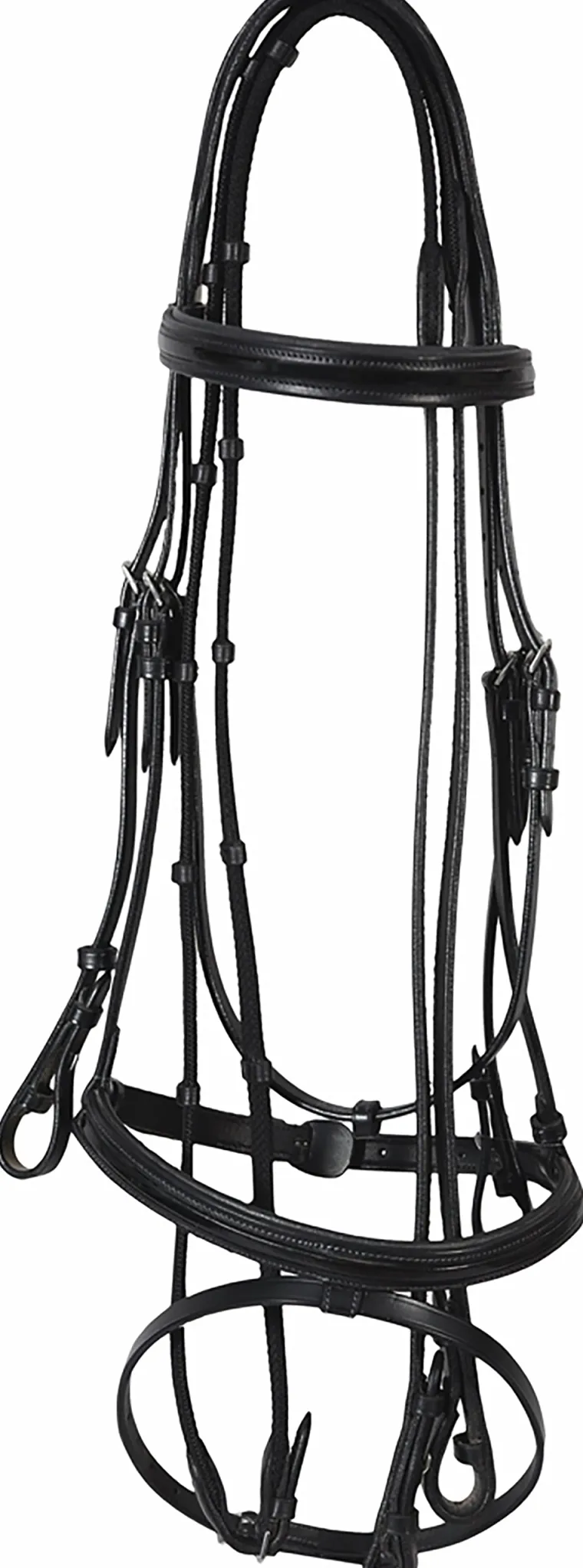 henri-de-rivel-piaffe-mono-cro-TflTHaPB-0.webp Clearance JPC EQUESTRIAN Henri De Rivel Piaffe Mono Crown Bridle With Flash Noseband & Patent Leather