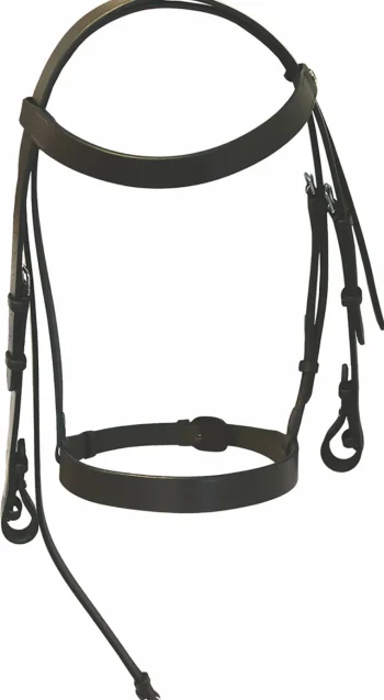 Clearance JPC EQUESTRIAN Henri De Rivel Pro Hunt Bridle Havana