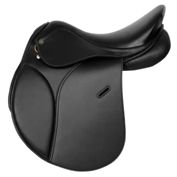 Sale JPC EQUESTRIAN Henri De Rivel Vegan-X All-Purpose Pony Saddle Black
