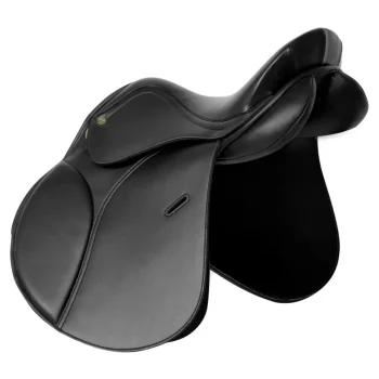 Sale JPC EQUESTRIAN Henri De Rivel Vegan-X All-Purpose Pony Saddle Black