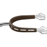 Best GEM-HERM SPRENGER Herm Sprenger® Ultra Fit Brown Grip Small Round Rowel Spurs