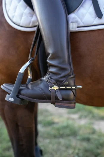 Fashion GEM-HERM SPRENGER Herm Sprenger® Ultra Fit Extra Grip Rounded End Spurs