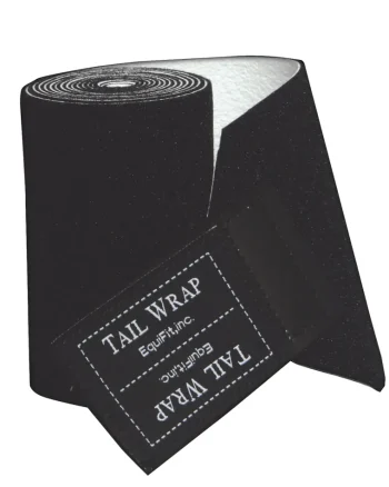 Sale EQUIFIT ® No-Hassle Tail Wrap Black