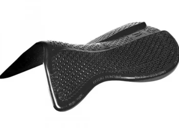 Hot JPC EQUESTRIAN Horsena Back Balance Gel Dressage Pad Black