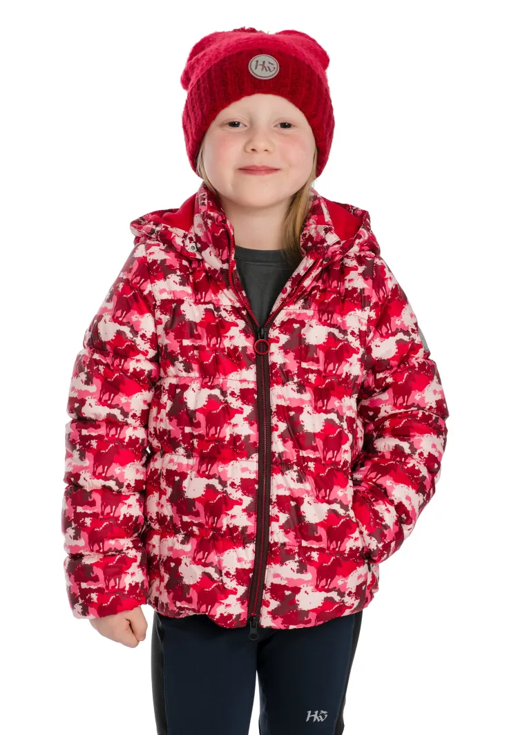 horseware-kids-quilted-padded-ZkknRfmZ-0.webp Sale HORSEWARE ® Kids’ Quilted Padded Jacket Horse Camo Print