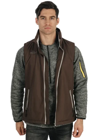 Outlet HORSEWARE ® Men’s Corrib Vest Chocolate