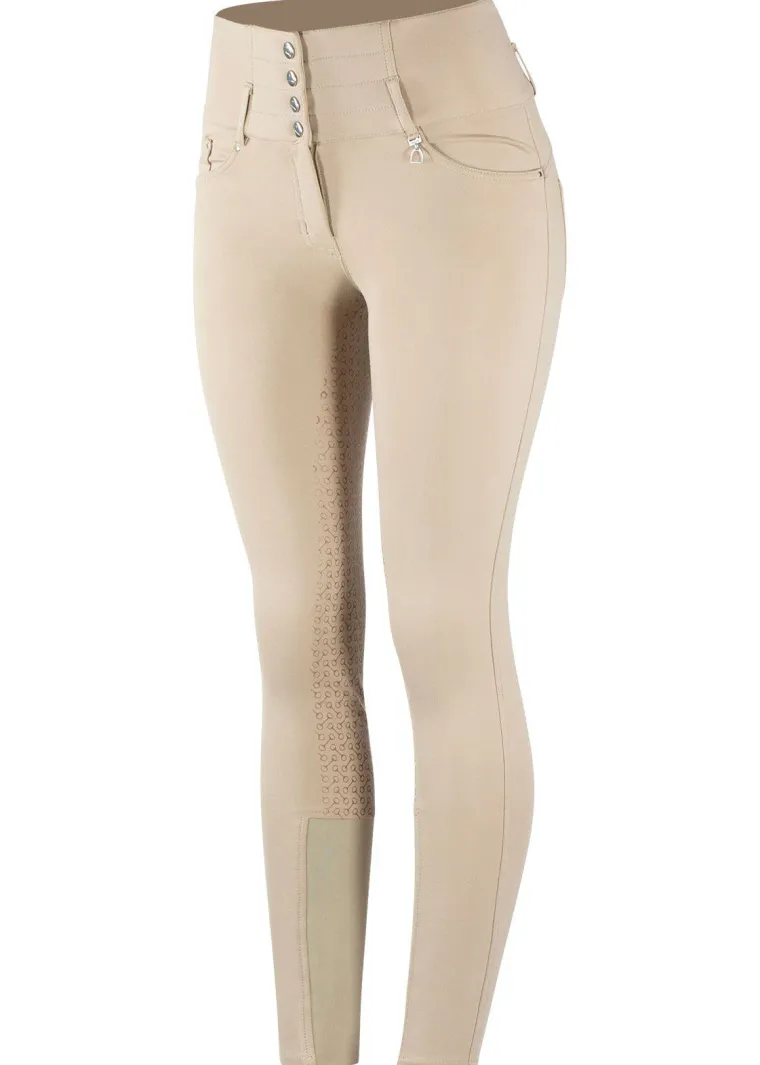 horze-ladies-tara-high-waist-f-wMFrTHgT-6.webp Best EQUINAVIA Horze Ladies' Tara High-Waist Full-Seat Breech