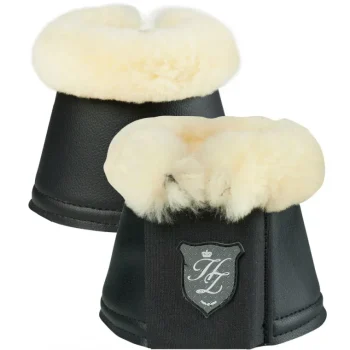 Outlet EQUINAVIA Horze Salerno Bell Boots Black