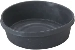 Discount ANIMAL HEALTH INT 3-Gallon Rubber Feed Pan Black