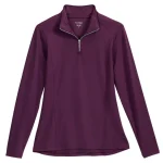 Outlet KIRSCH IconEQ™ Lux Quarter-Zip Long-Sleeve Shirt