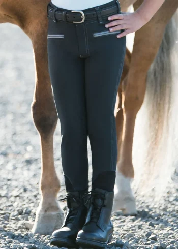 Fashion TOKLAT ORIGINALS Irideon® Kids’ Camber Knee-Patch Breech