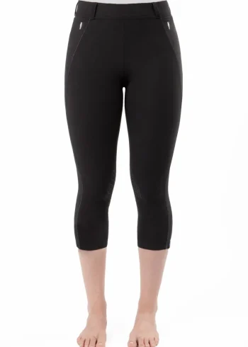 Discount TOKLAT ORIGINALS Irideon® Kids’ Issential Capriole Capri Tight Black