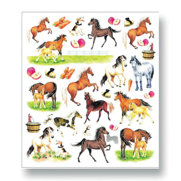 jQVLCPhd_1.webp Discount KELLEY AND COMPANY Colorful Horse Stickers