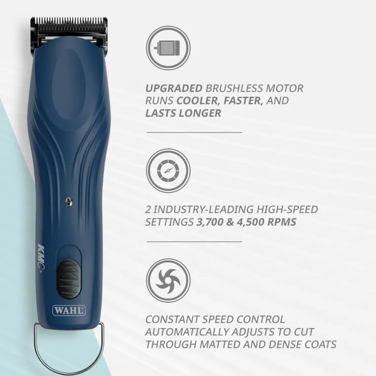 joSRiiat_3.webp Fashion WAHL CLIPPER CORP Wahl® KMC+™ 2-Speed Cordless Clipper No. 10 Navy