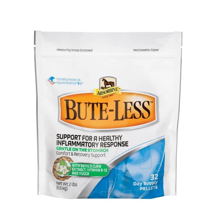 jtYFWflu_0.webp Discount ANIMAL HEALTH INT Absorbine® Bute-Less® Comfort & Recovery Supplement Pellets, 2 Pounds