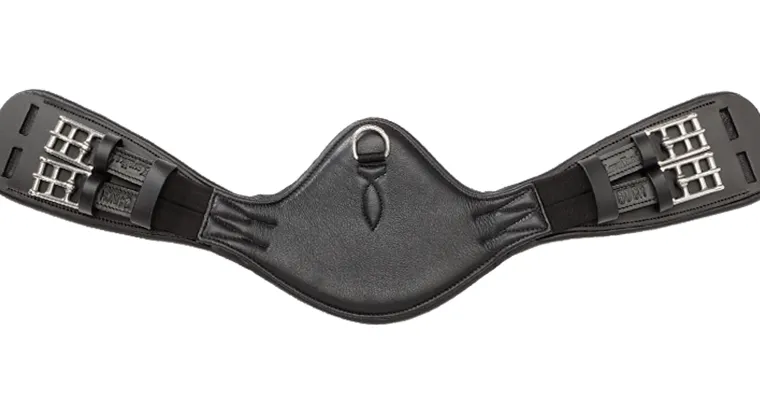 kavalkade-casper-soft-leather-JwWKqTjl-0.webp Clearance PEP-KAVALKADE Kavalkade Casper Soft Leather Dressage Girth Black