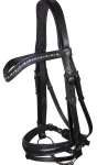 Hot PEP-KAVALKADE Kavalkade Isabella Drop Nose Bridle Black/Black