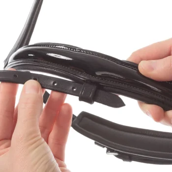 Discount PEP-KAVALKADE Kavalkade Ivana Snaffle Bridle Black Patent