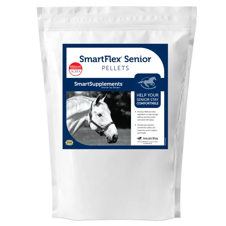 kdnoGTSI_0.webp Discount SMARTPAK SmartEquine™ SmartFlex® Senior Pellets - 7.4 lbs.