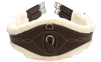 Outlet KENTUCKY HORSEWEAR Anatomic Sheepskin Long Girth Brown