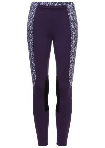 Discount KERRITS ® Kids’ Knee-Patch Performance Tight Grapevine/Grpaevine Bit Of Color