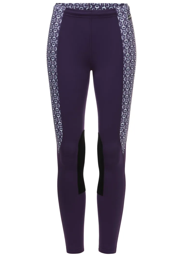 kerrits-kids-knee-patch-perfor-yPxctJfo-0.webp Discount KERRITS ® Kids’ Knee-Patch Performance Tight Grapevine/Grpaevine Bit Of Color