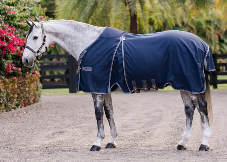 kilTOBuL_0.webp Discount HORSEWARE ® Ireland Rambo® Optimo Stable Sheet Navy/Thunderstorm Grey/Silver