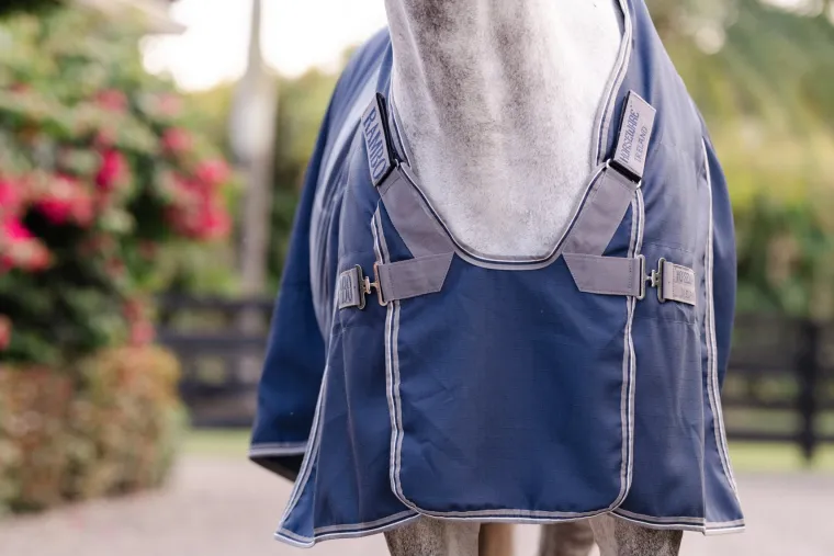 kilTOBuL_1.webp Discount HORSEWARE ® Ireland Rambo® Optimo Stable Sheet Navy/Thunderstorm Grey/Silver