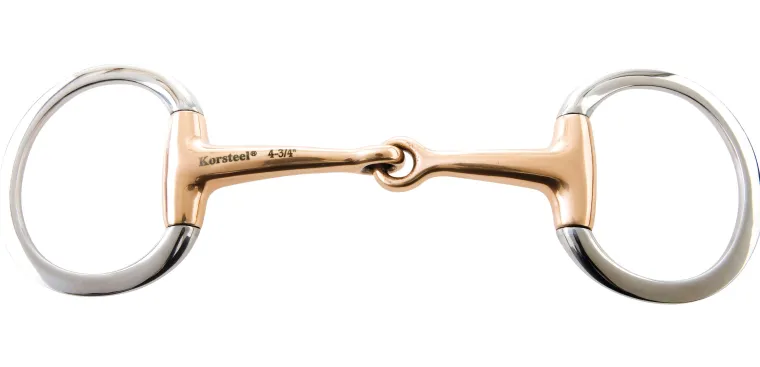 korsteel-copper-mouth-jointed-EyEAetNI-0.webp Discount WEATHERBEETA Korsteel® Copper Mouth Jointed Eggbutt Bit