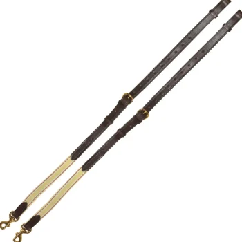 Clearance TORY LEATHER Company DS Premium Leather Side Reins with Elastic