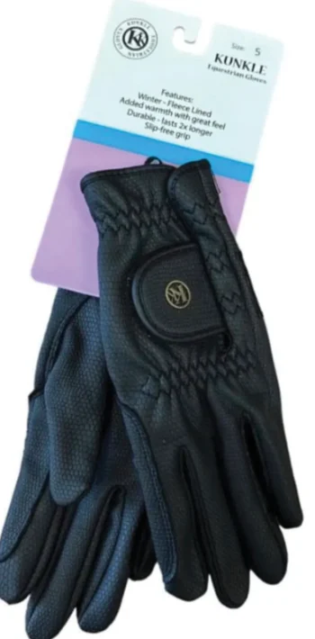 Best KHK HOLDINGS LLC Kunkle Winter Show Glove Black