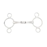 Sale PARTRADE Metalab Magic System™ Double-Jointed French Link Continental Gag Bit Stainless Steel