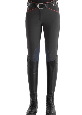 Fashion SUPERHOUSE Ladies’ Wellesley Classic Piped Knee-Patch Breech