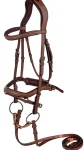 Online JPC EQUESTRIAN Laureate By Henri De Rivel Anatomic Bridle With Rubber-Lined Reins Oakbark
