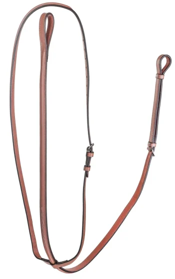 New JPC EQUESTRIAN Laureate By Henri De Rivel Raised Standing Martingale With Fancy Stitching Oakbark