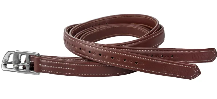 laureate-by-henri-de-rivel-tri-tDPAkGax-0.webp Fashion JPC EQUESTRIAN Laureate By Henri De Rivel Triple-Covered Stirrup Leathers With Flat Buckles Oakbark
