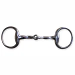 Hot PARTRADE Metalab Jointed, Twisted Eggbutt Snaffle Bit Stainless Steel