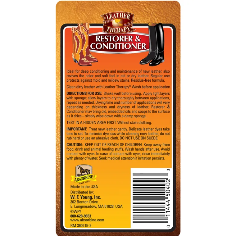leather-therapy-restorer-cond-JxNOdcJP-1.webp Sale ANIMAL HEALTH INT Leather Therapy® Restorer & Conditioner™