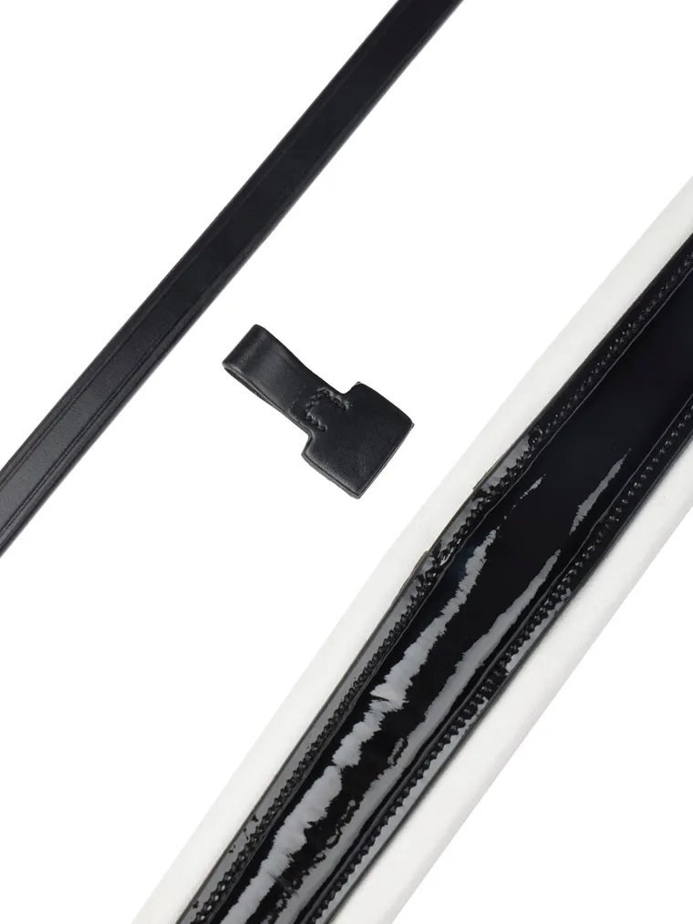 lemieux-kudos-patent-leather-d-gTSyqyum-2.webp Clearance HORSE HEALTH TRADE LeMieux® Kudos Patent Leather Dressage Bridle