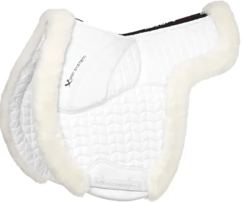 Fashion HORSE HEALTH TRADE LeMieux® Merino+ ProSorb Hunter Saddle Pad White/White