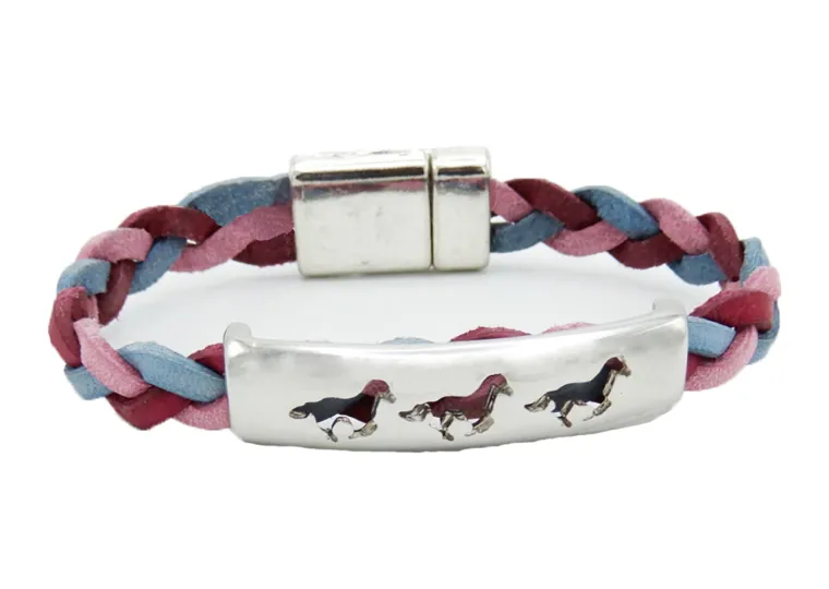 lilo-three-ponies-bracelet-BMzuCvrW-2.webp Discount LTHR GOODS OF SPAIN LILO™ Three Ponies Bracelet
