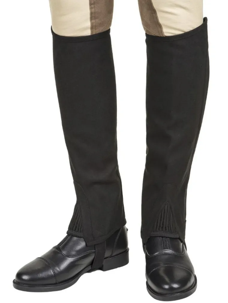 lttia-adults-suede-half-chaps-gYnAIUcF-2.webp Best JPC EQUESTRIAN Léttia® Adults’ Suede Half Chaps Black